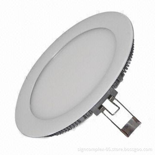LED Panel Light, 422lm Luminous Flux and 8W Power Consumption, 105° Beam Angle